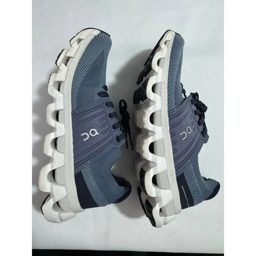 On Cloudswift 3 Women's 6.5 Blue White Athletic Running Walking Shoes Sneakers
